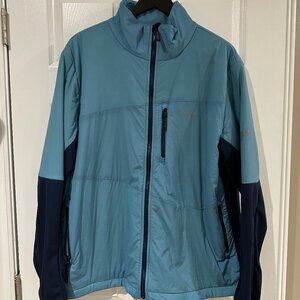 Men's Columbia Titanium Peak Pursuit Hybrid Midlayer Jacket Size XL